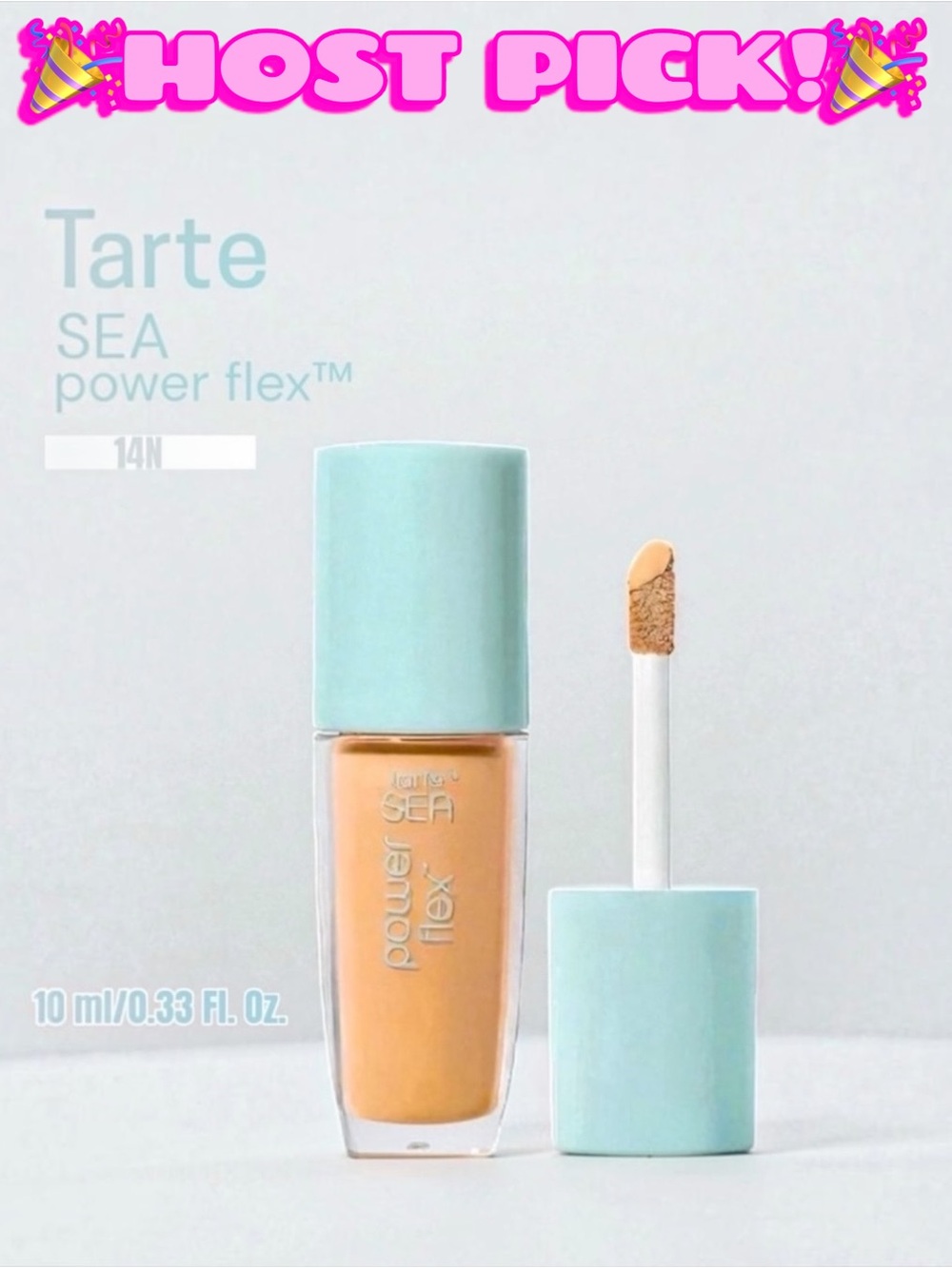 TARTE SEA POWER FLEX CONCEALER, 14N Fair-Light Neutral, 0.33 Fl Oz. BRAND NEW!
